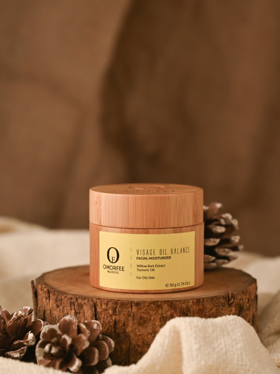 

OMORFEE Be Exotic Visage Oil Balance Facial Moisturizer-50gm, Off white