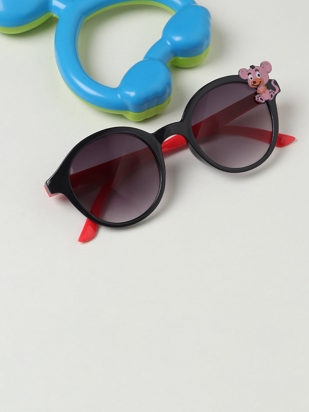 

FROGGY Kids Black Lens & Black Round Sunglasses