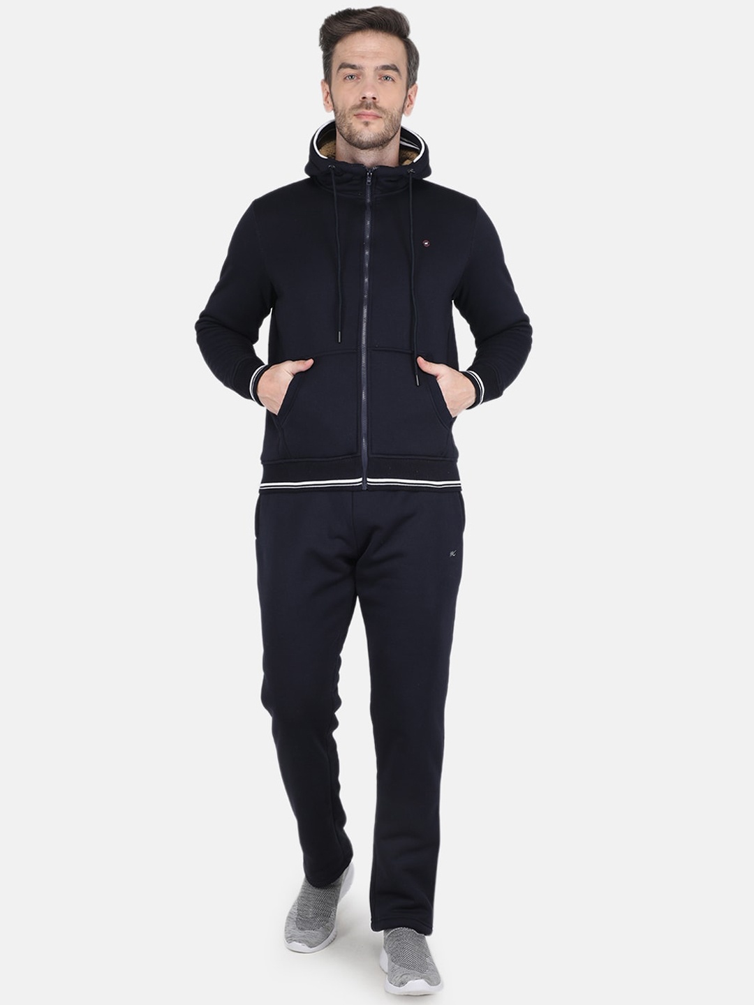 

Monte Carlo Men Navy Blue Cotton Tracksuits