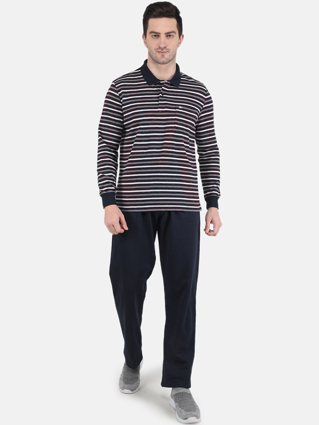 

Monte Carlo Men Navy Blue Cotton Tracksuits