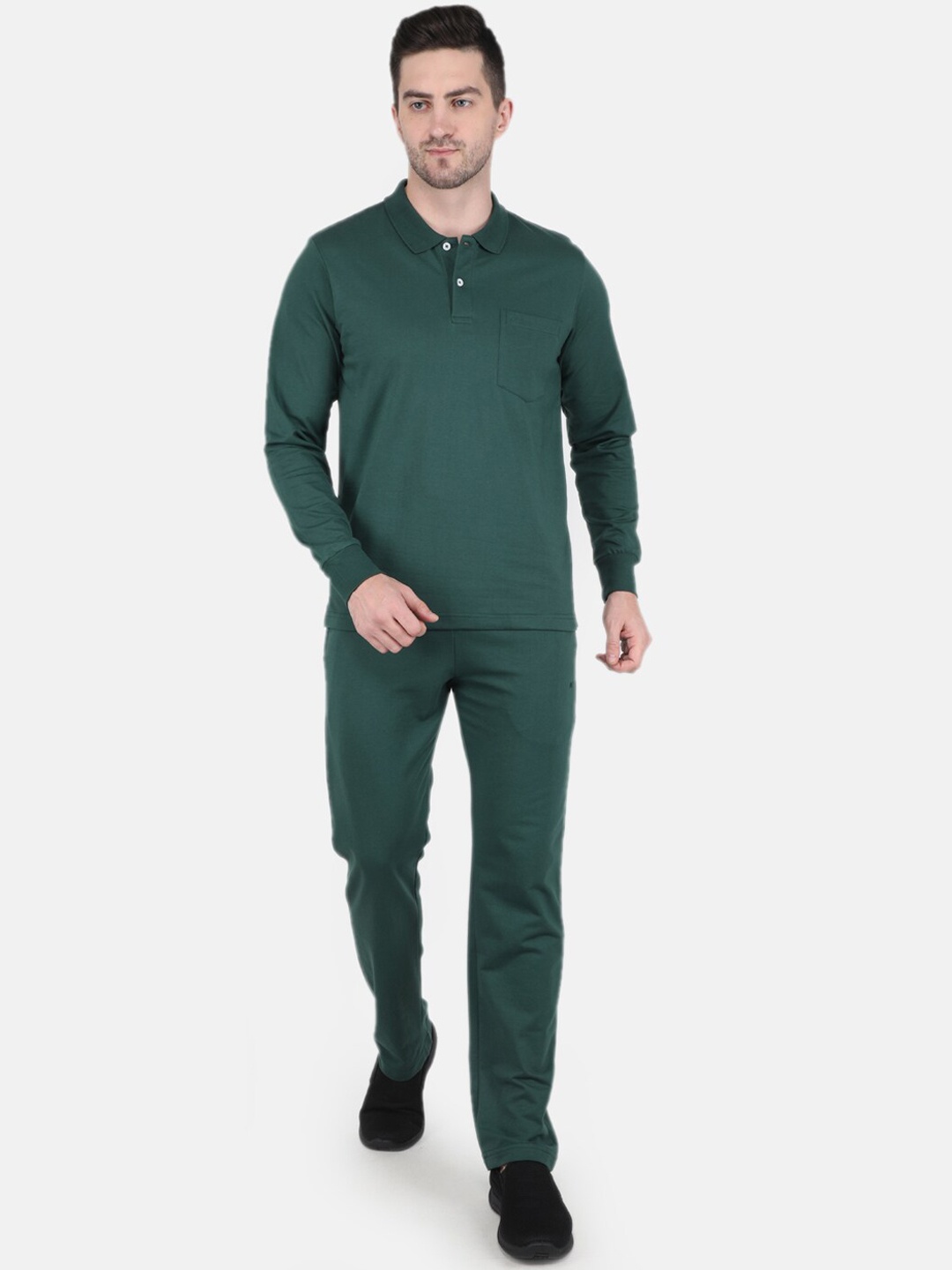 

Monte Carlo Men Green Cotton Tracksuits