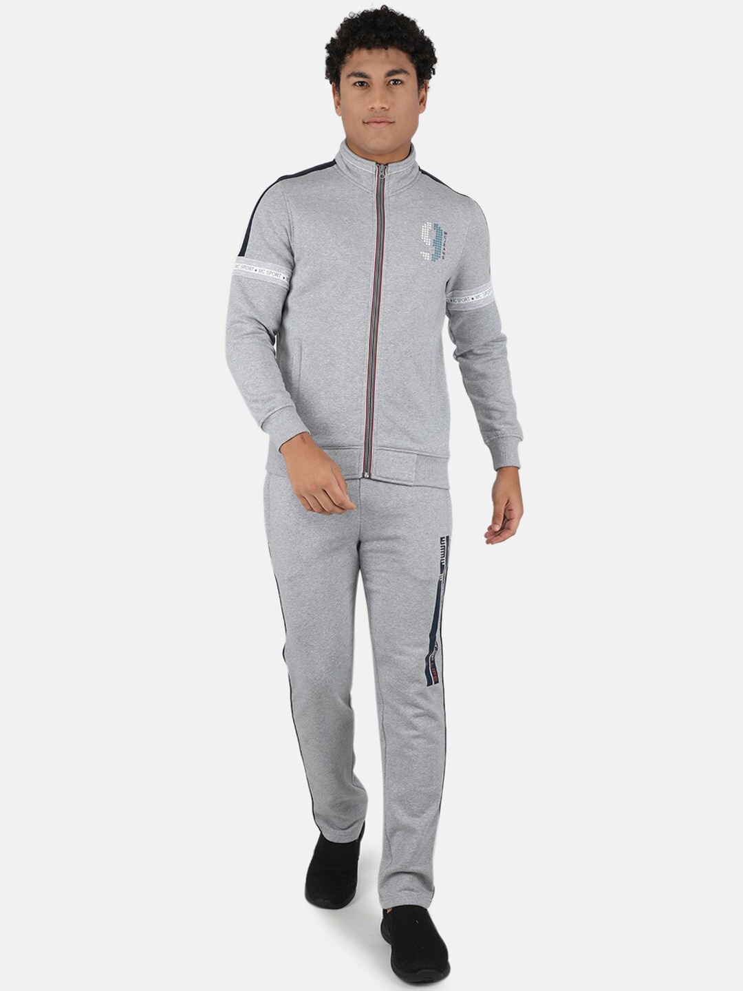 

Monte Carlo Men Grey Cotton Tracksuits
