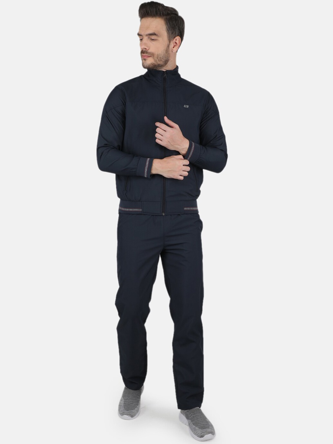 

Monte Carlo Men Navy Blue Solid Tracksuits