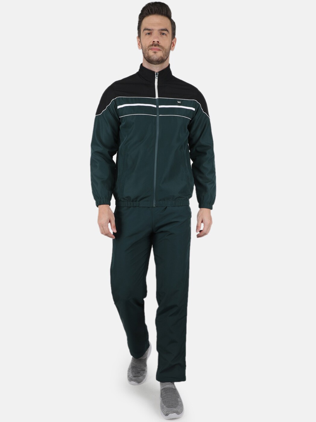 

Monte Carlo Men Green Mid-Rise Tracksuits