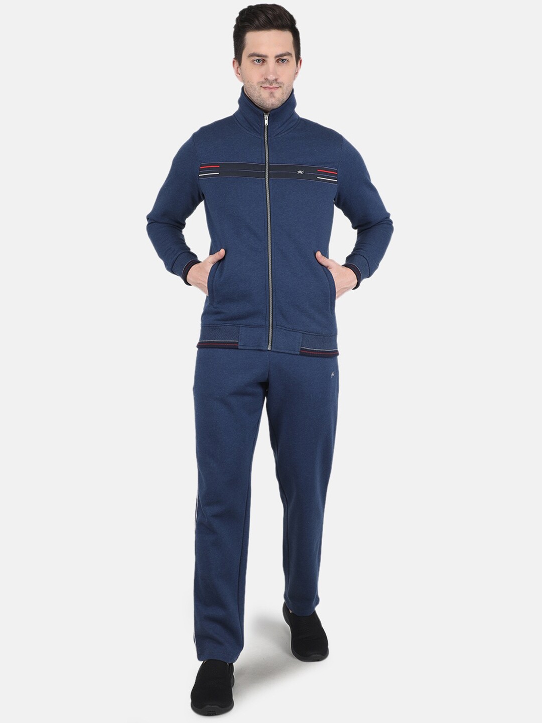 

Monte Carlo Men Blue Mid-Rise Cotton Tracksuits