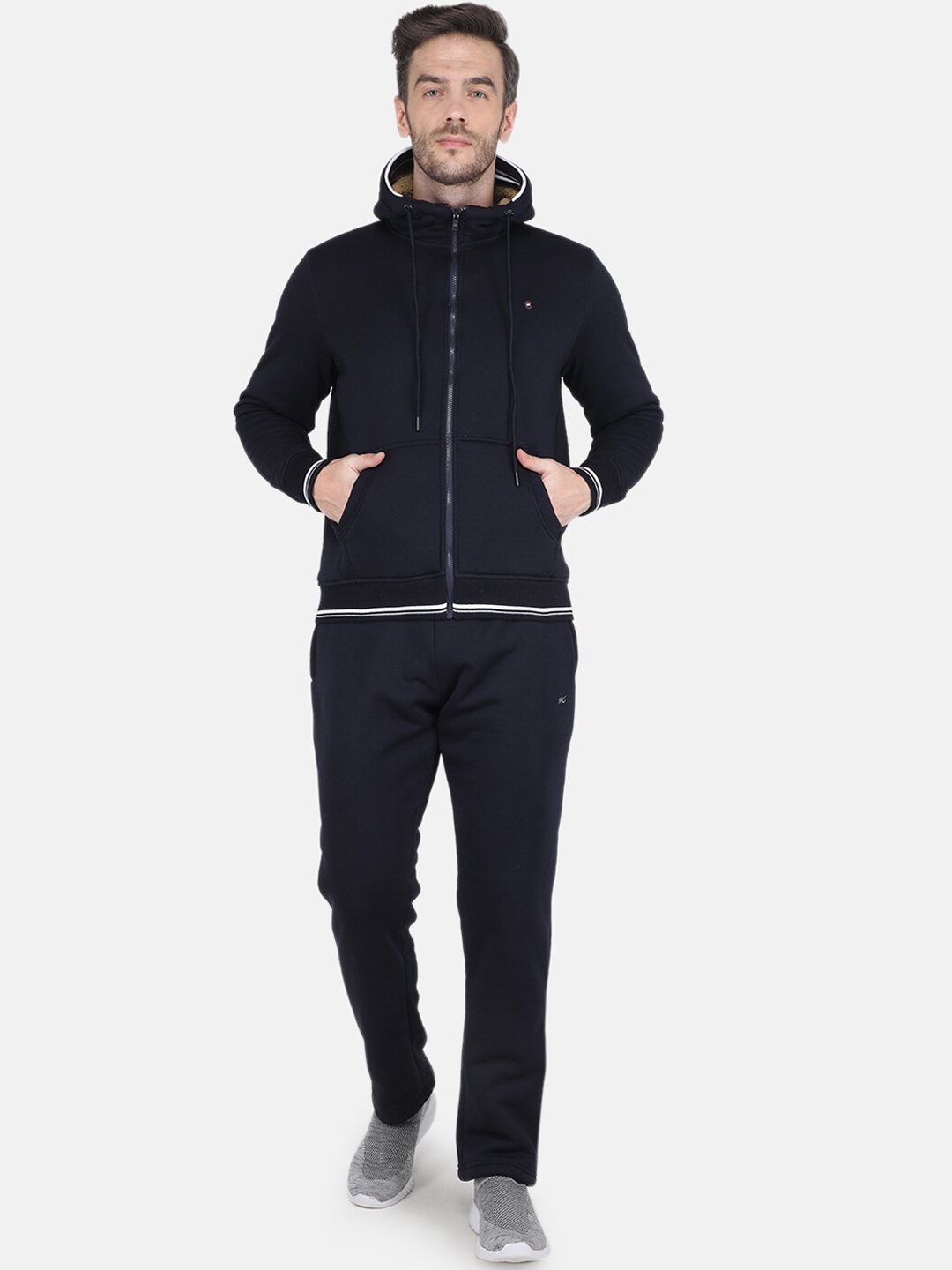

Monte Carlo Men Navy Blue Mid-Rise Cotton Tracksuits