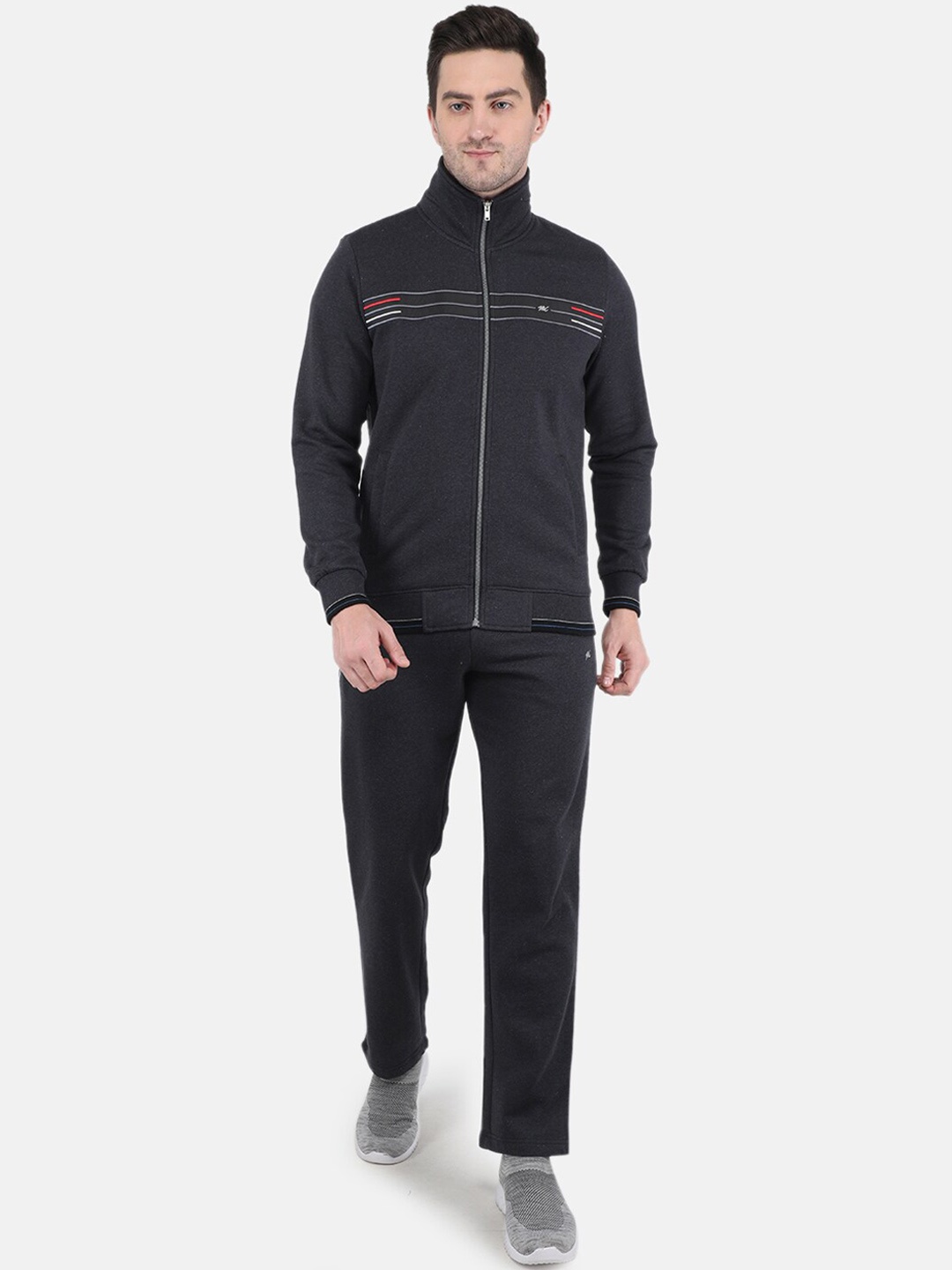 

Monte Carlo Men Grey Cotton Tracksuits