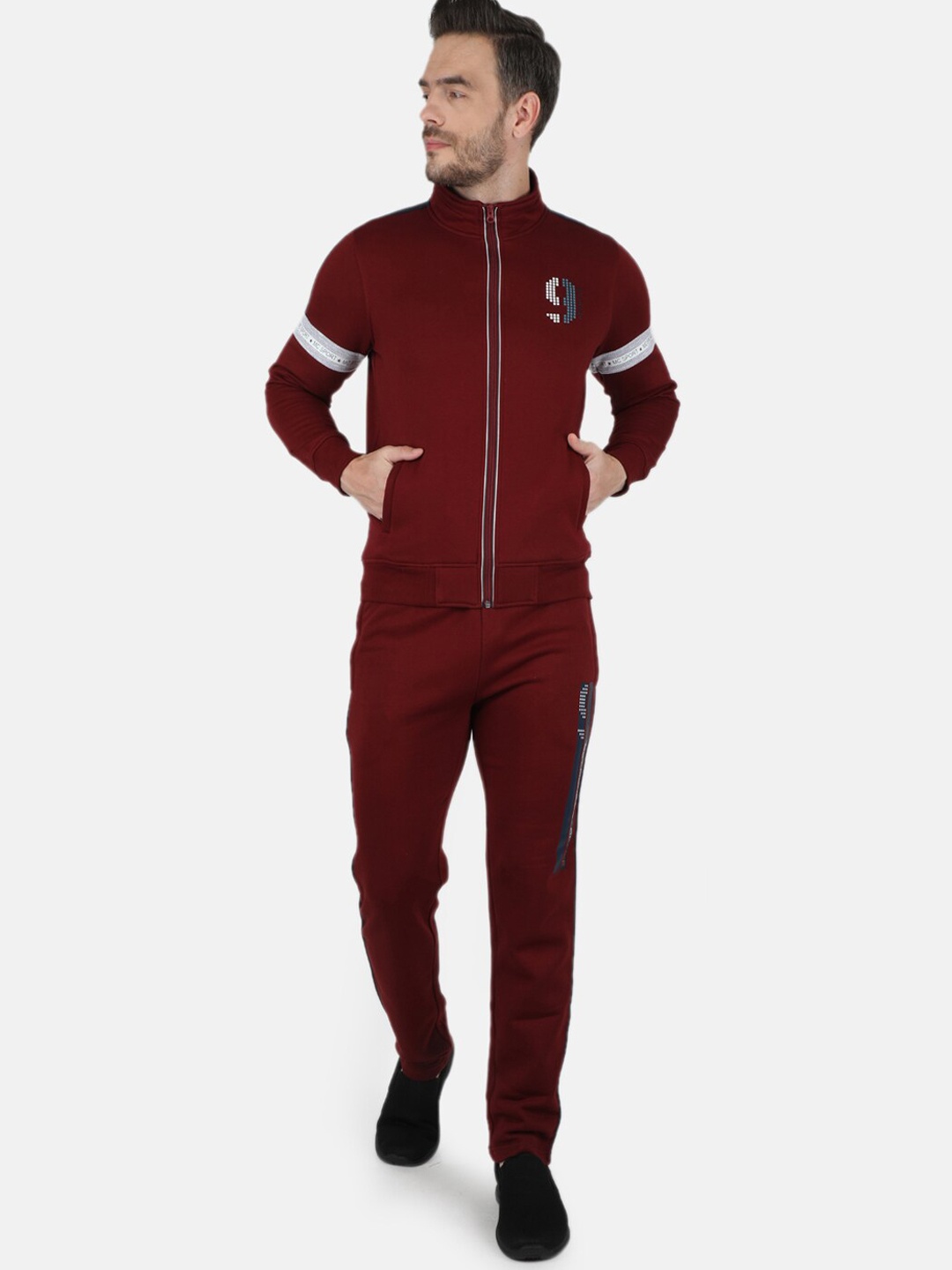 

Monte Carlo Men Maroon Cotton Tracksuits