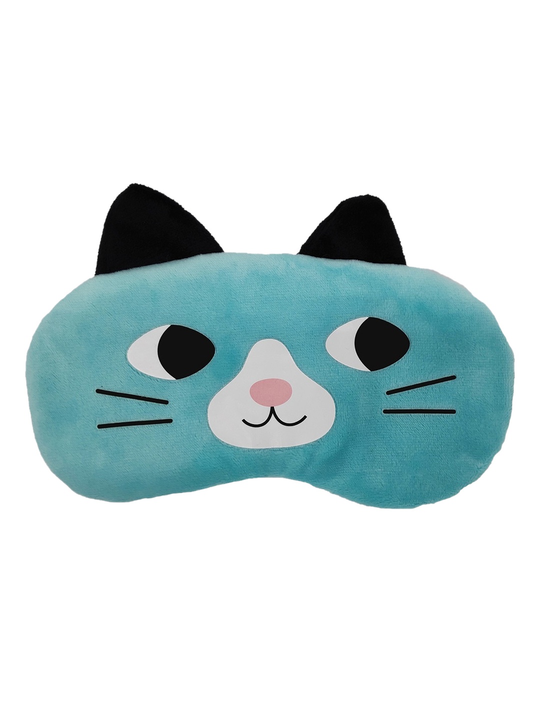 

JENNA Cute Sleeping Velvet Eye Mask, Blue