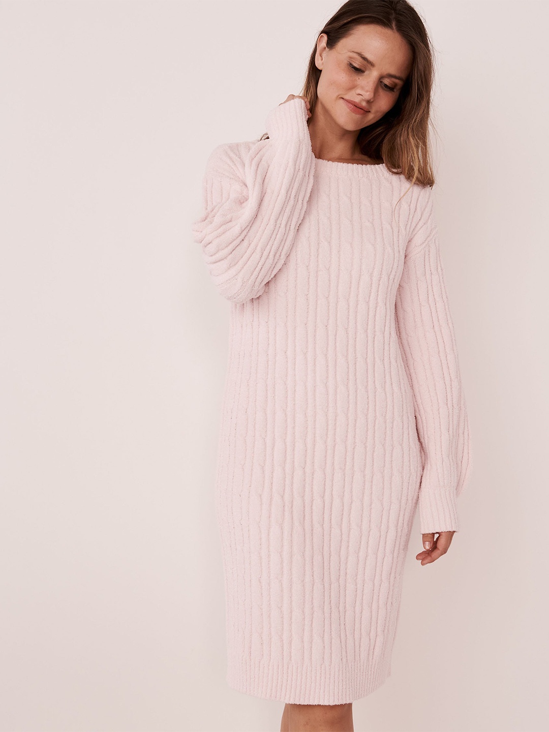 

La Vie en Rose Purple Striped Jumper Dress