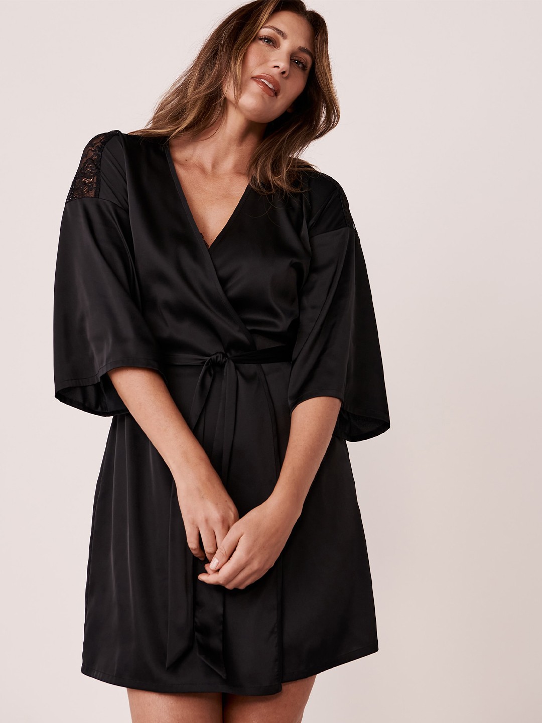 

La Vie en Rose Black Baby Doll