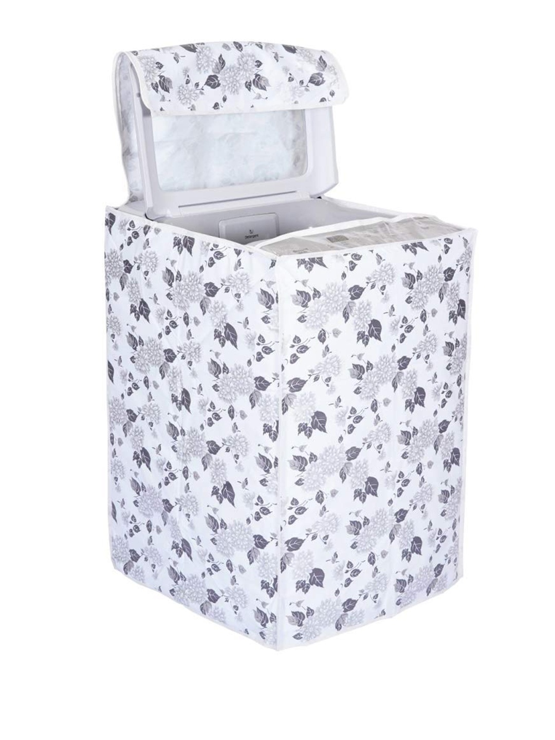 

DALUCI White Printed Top Load Washing Machine Covers