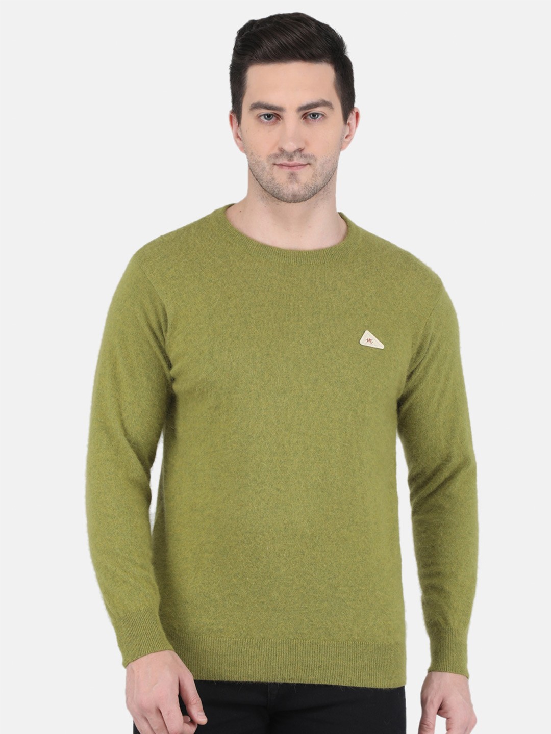 

Monte Carlo Men Olive Green Pullover