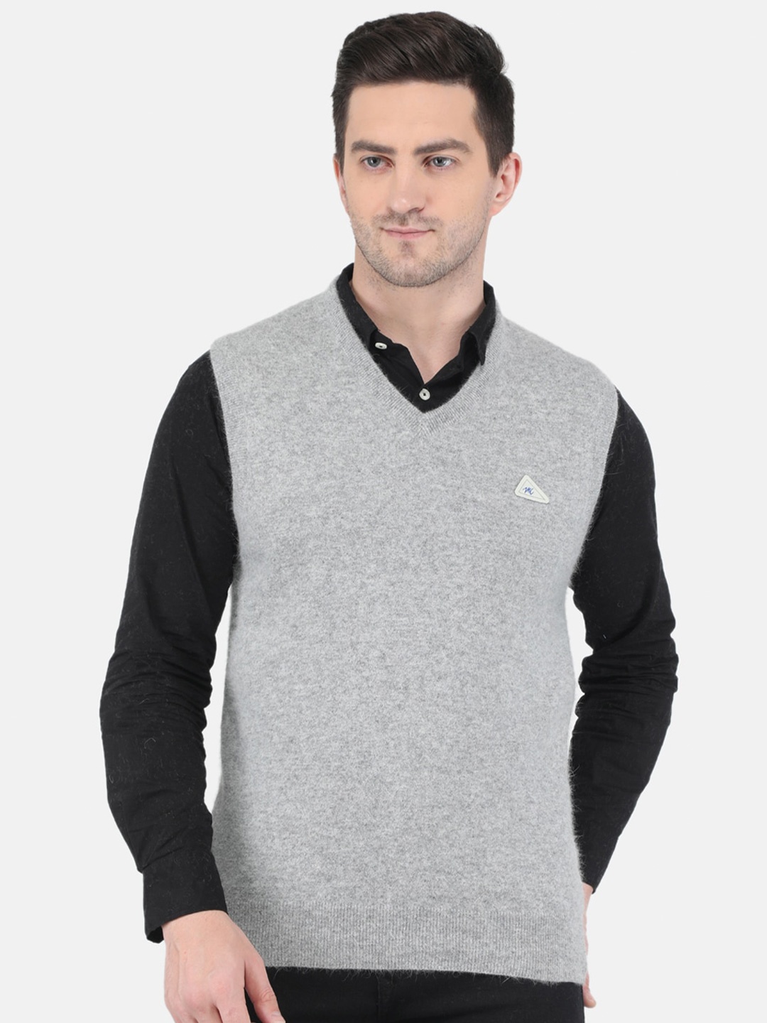 

Monte Carlo Men Grey Sweater Vest