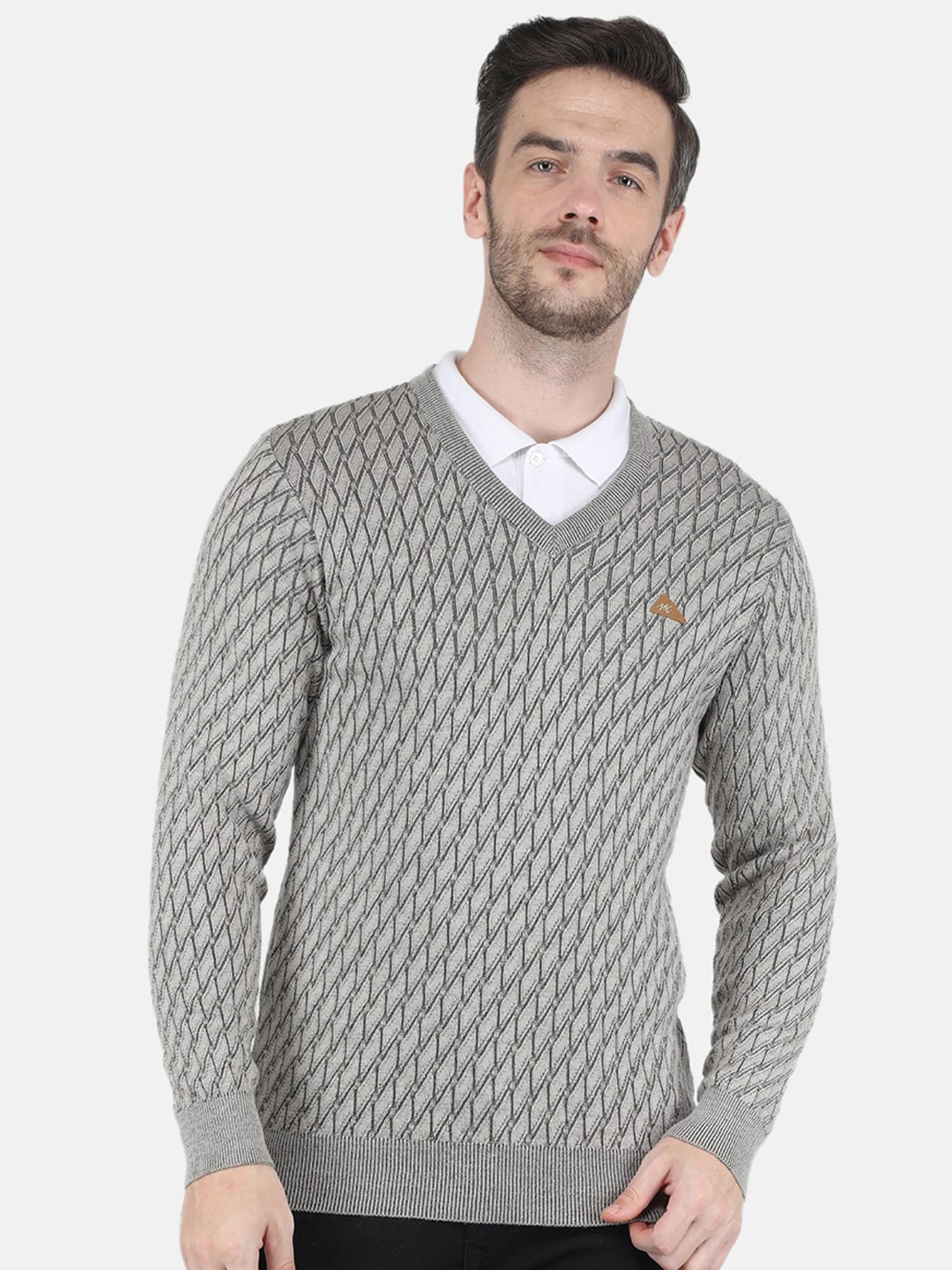 

Monte Carlo Men Brown Wool Pullover