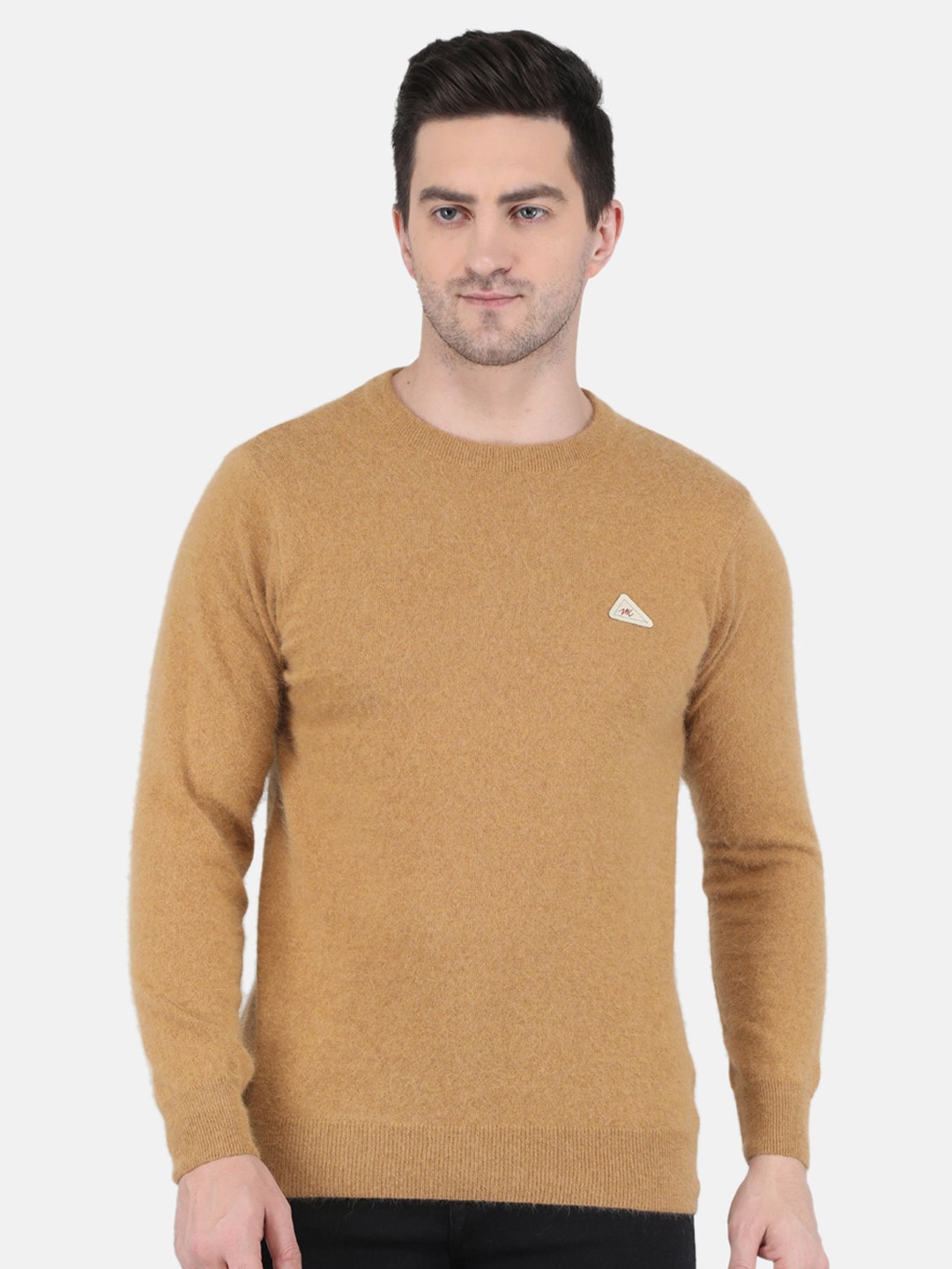 

Monte Carlo Men Brown Wool Pullover