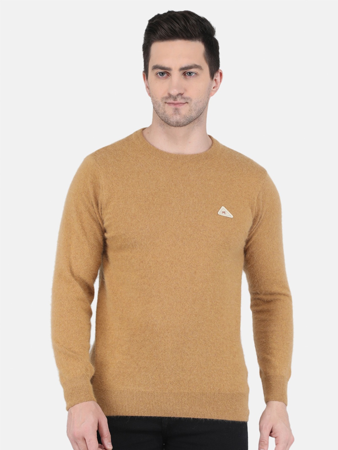 

Monte Carlo Men Brown Wool Pullover