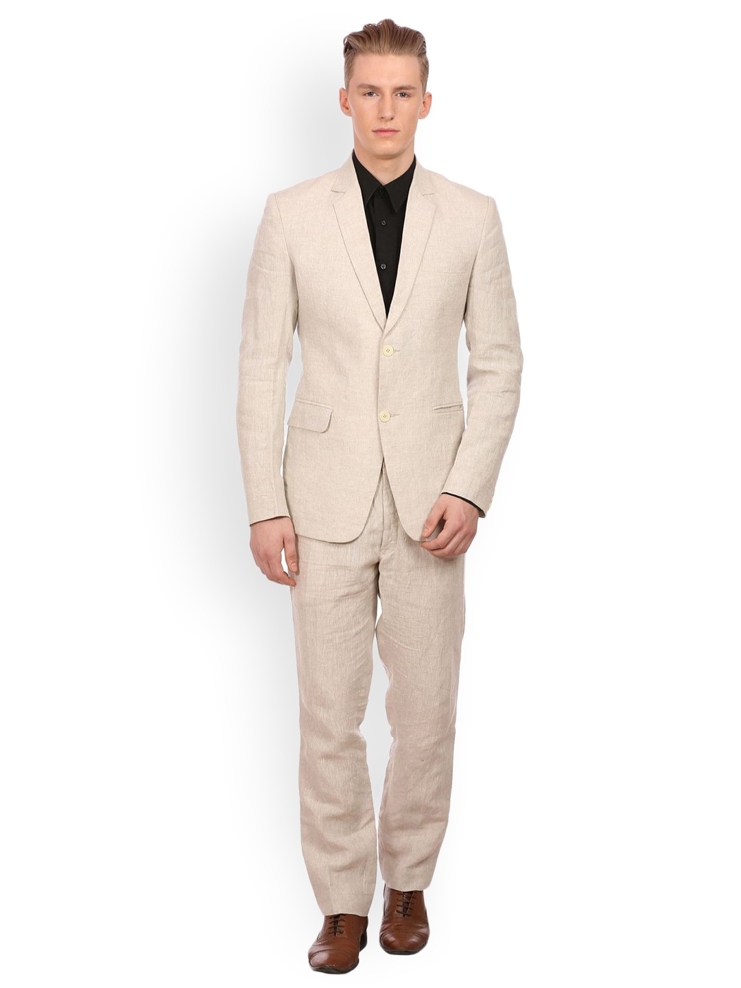 

Wintage Beige Formal Suit