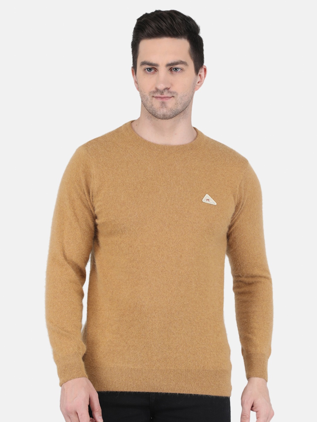 

Monte Carlo Men Brown Solid Pullover