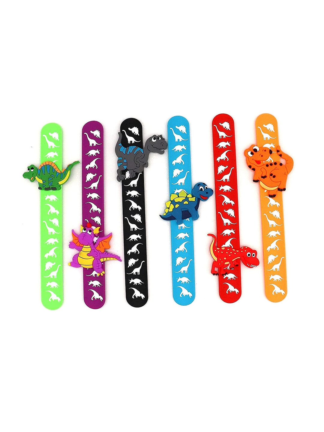

EL REGALO Kids Pack of 6 Wraparound Bracelet, Green