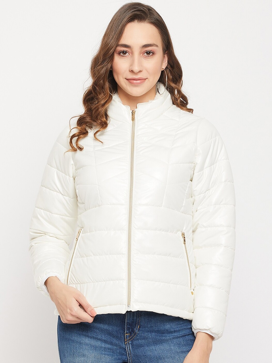 

Okane Women Off White Lightweight Padded Jacket