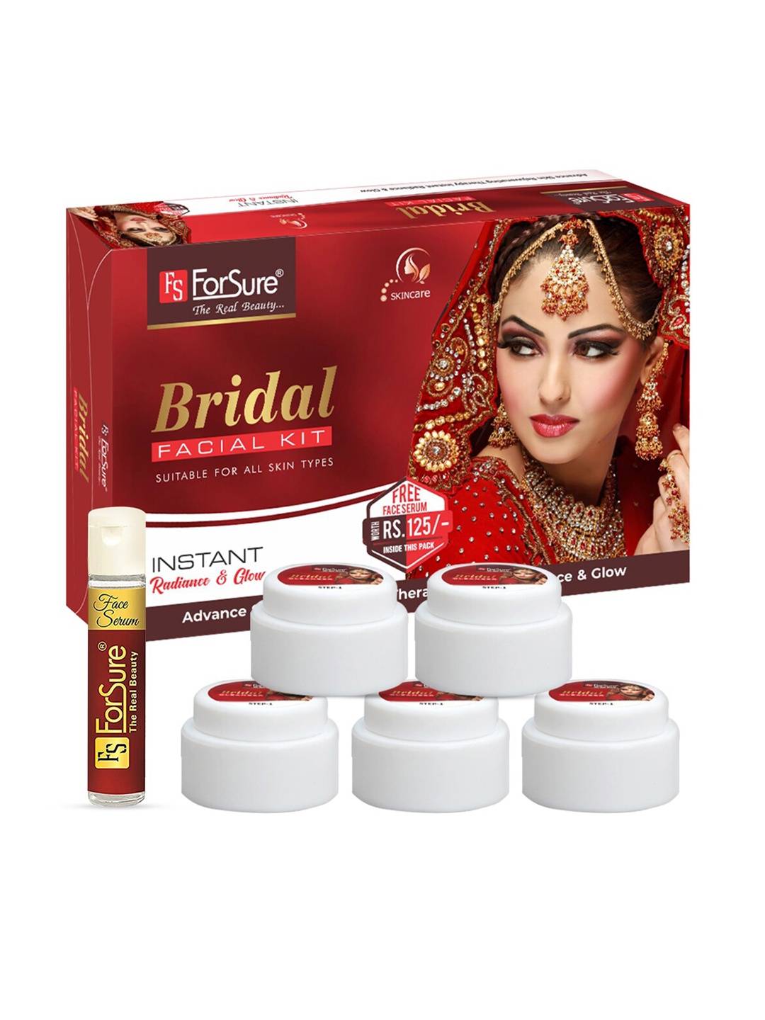 

ForSure Bridal Facial Kit, White
