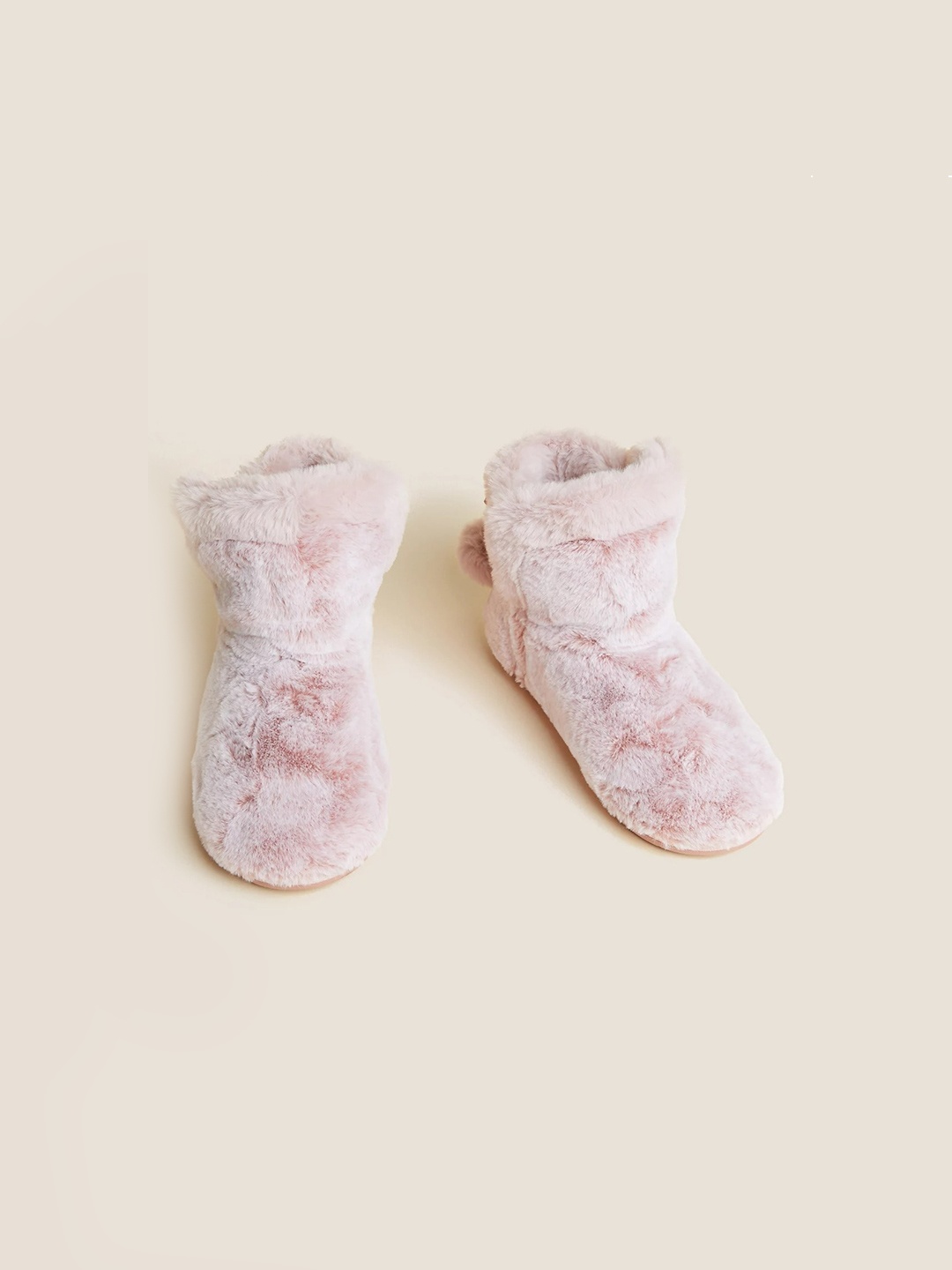 

Marks & Spencer Women Pink Wool Room Slippers