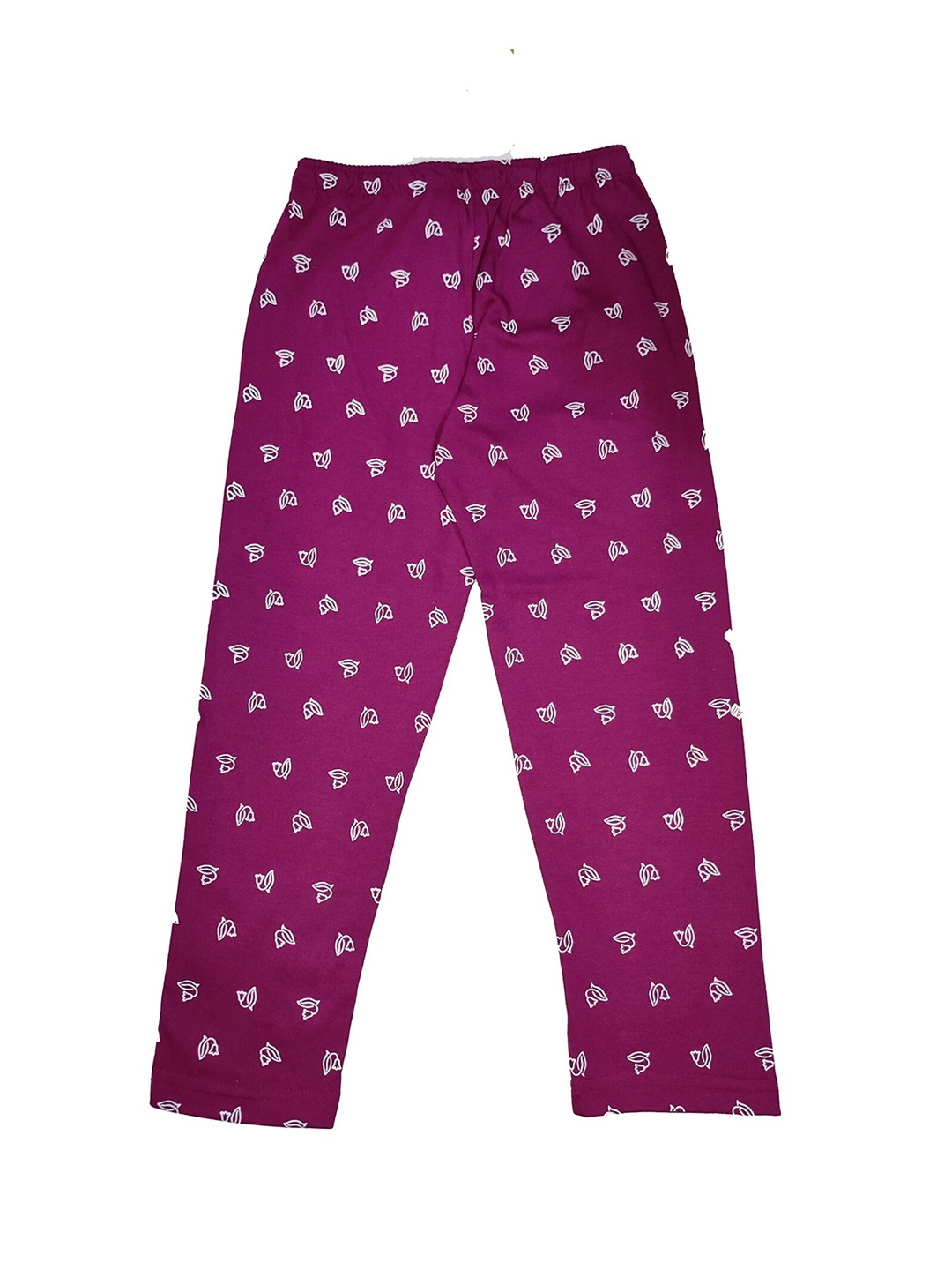 

PROTEENS Girls Purple Printed Cotton Track Pant