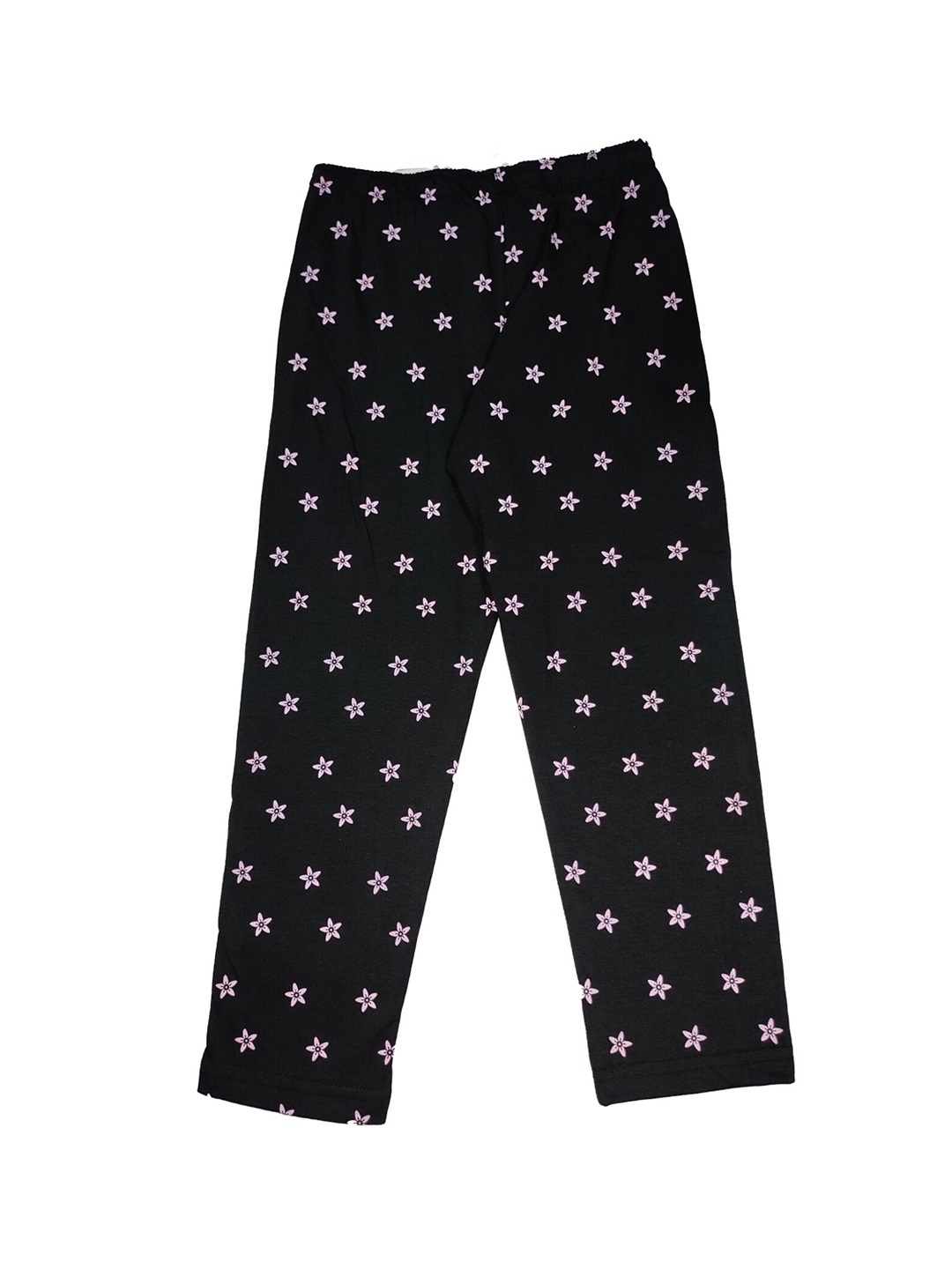 

PROTEENS Girls Black Printed Cotton Track Pant
