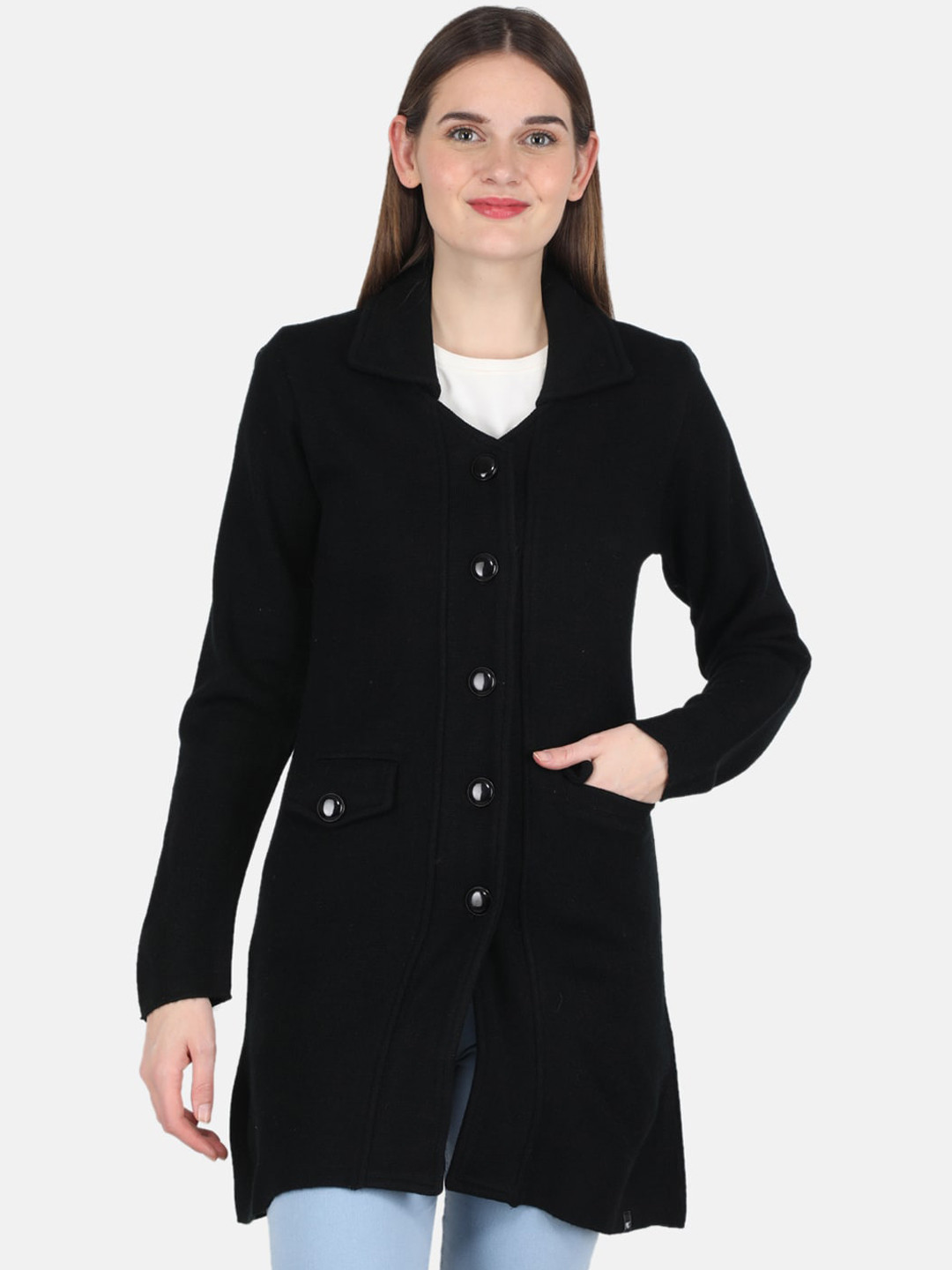

Monte Carlo Women Black Peacoat