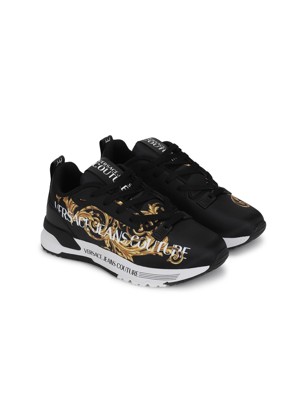 

Versace Jeans Couture Women Black Printed Sneakers
