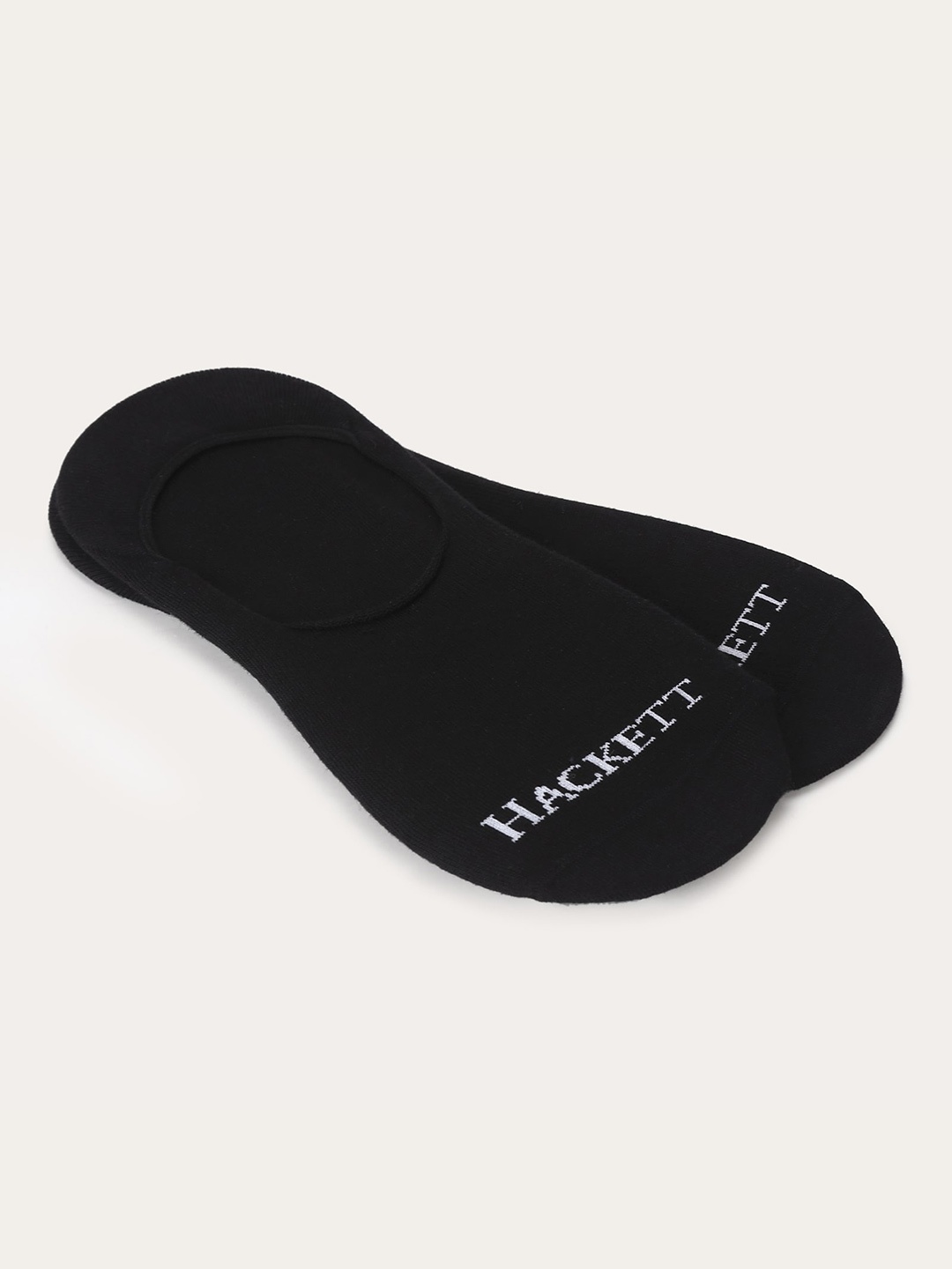 

HACKETT LONDON Men Black Cotton Shoe-Liners
