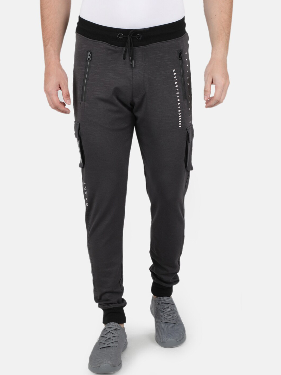 

Monte Carlo Men Grey Cotton Joggers