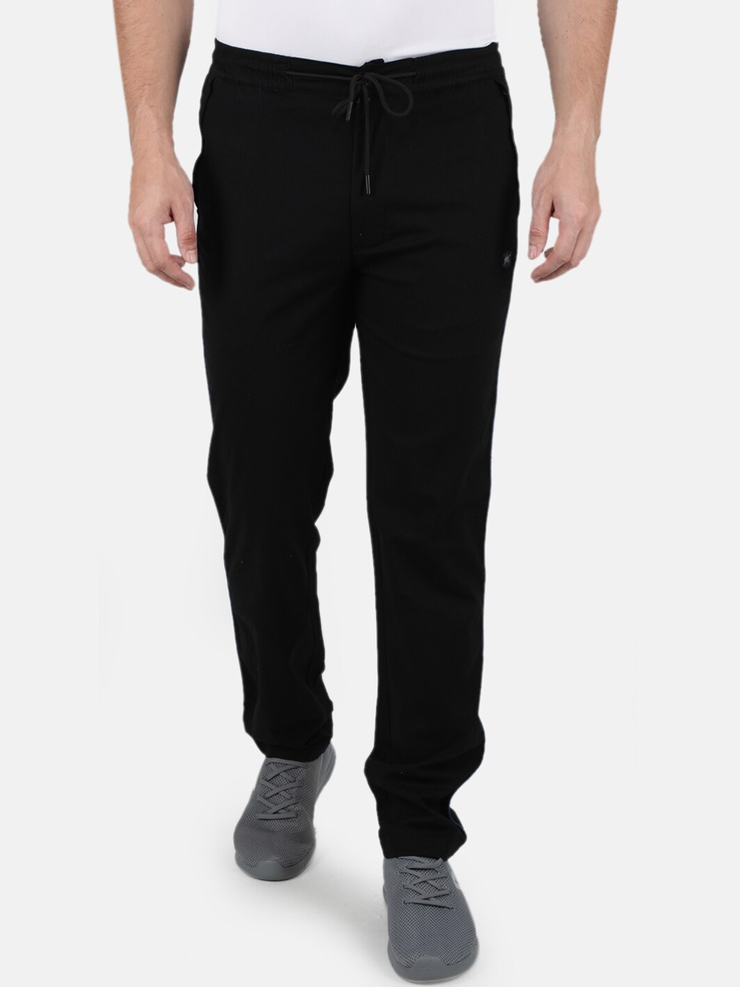 

Monte Carlo Men Black Cotton Track Pant