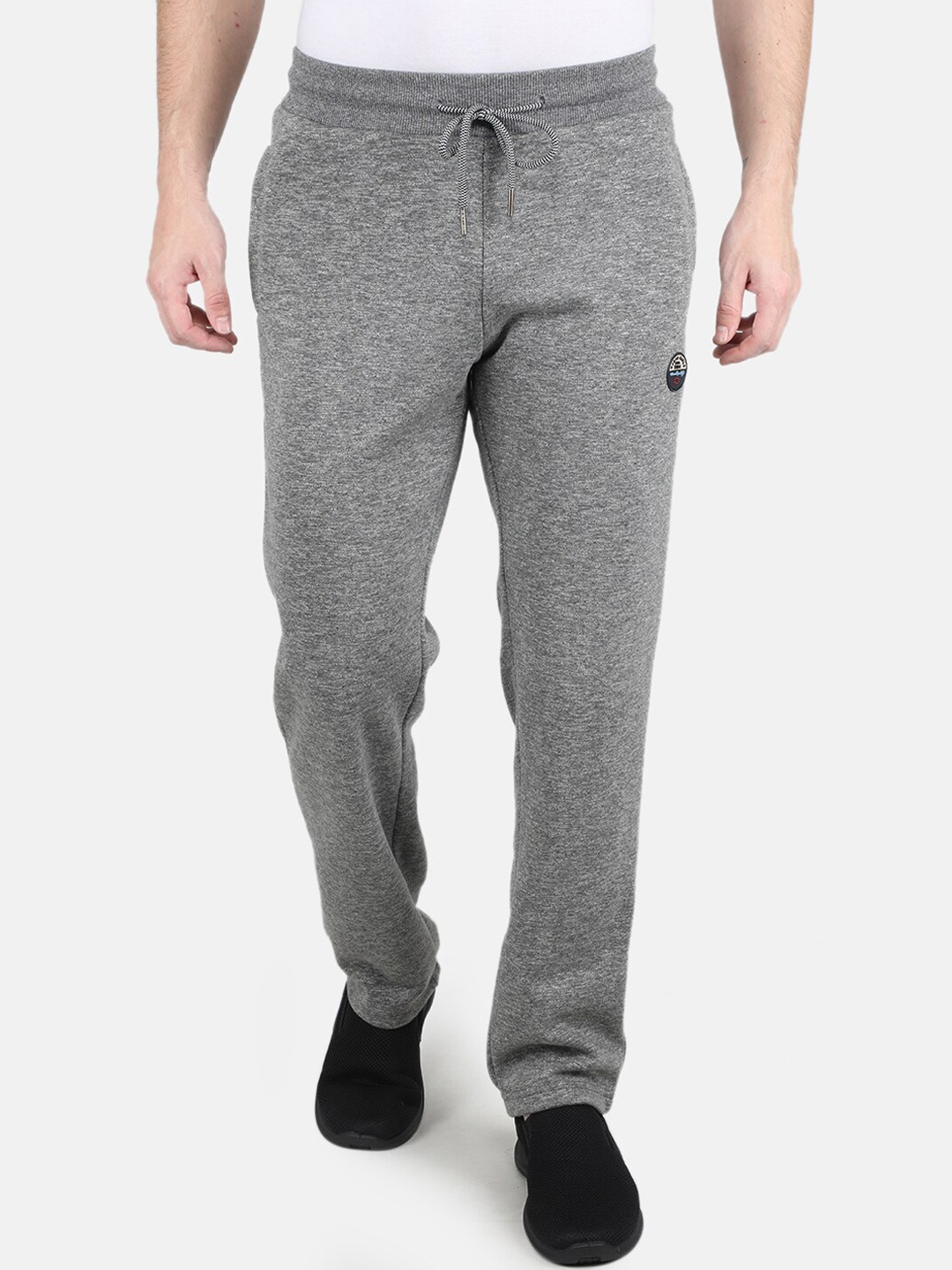 

Monte Carlo Men Grey Cotton Track Pants