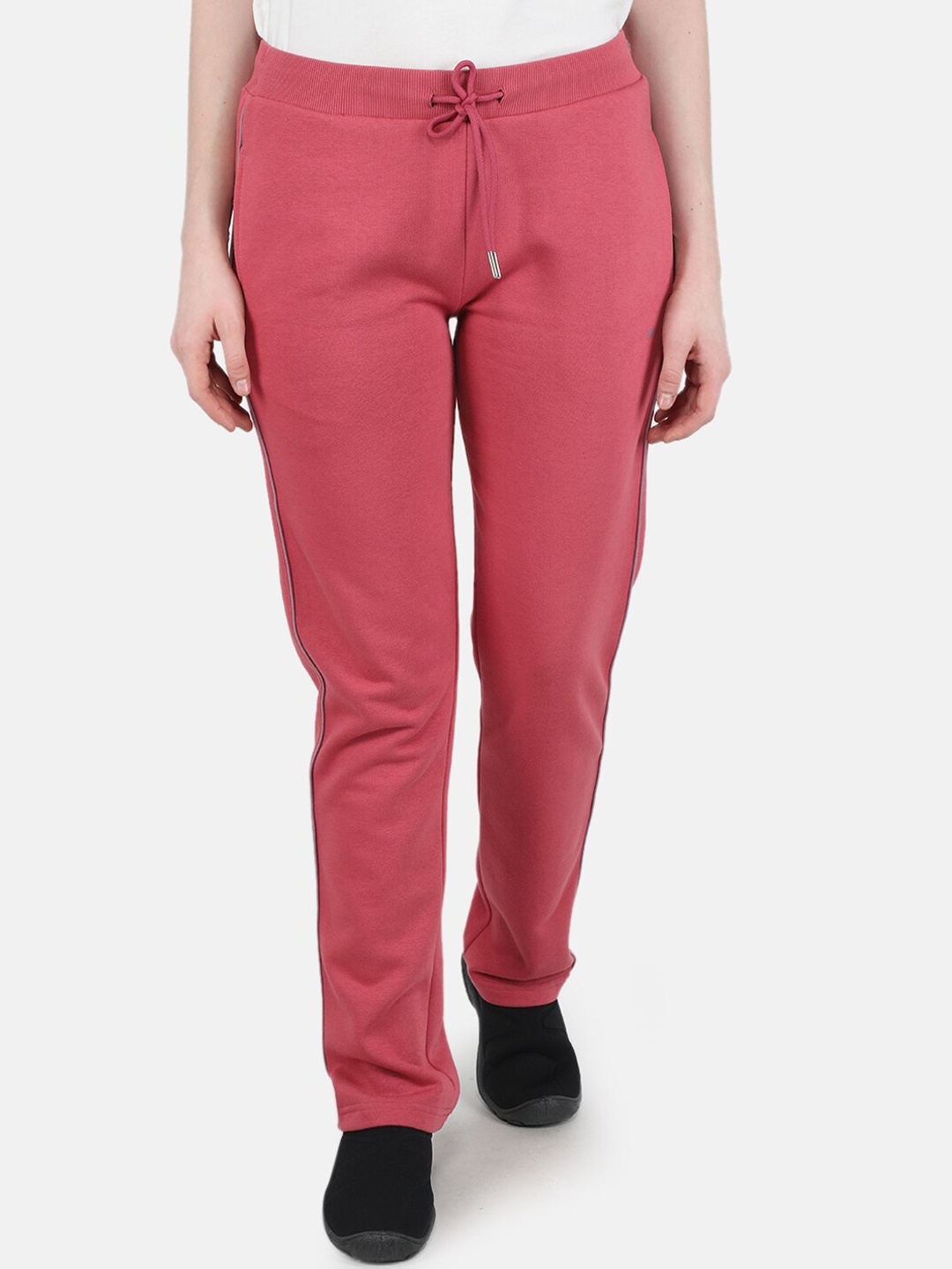 

Monte Carlo Women Pink Solid Cotton Track Pant