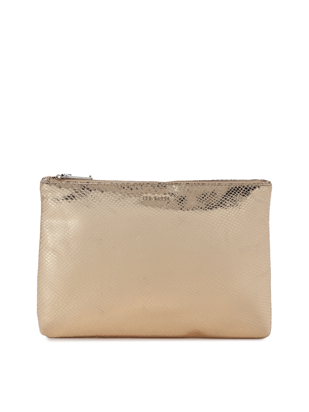 

Ted Baker Gold-Toned Leather Structured Handheld Bag
