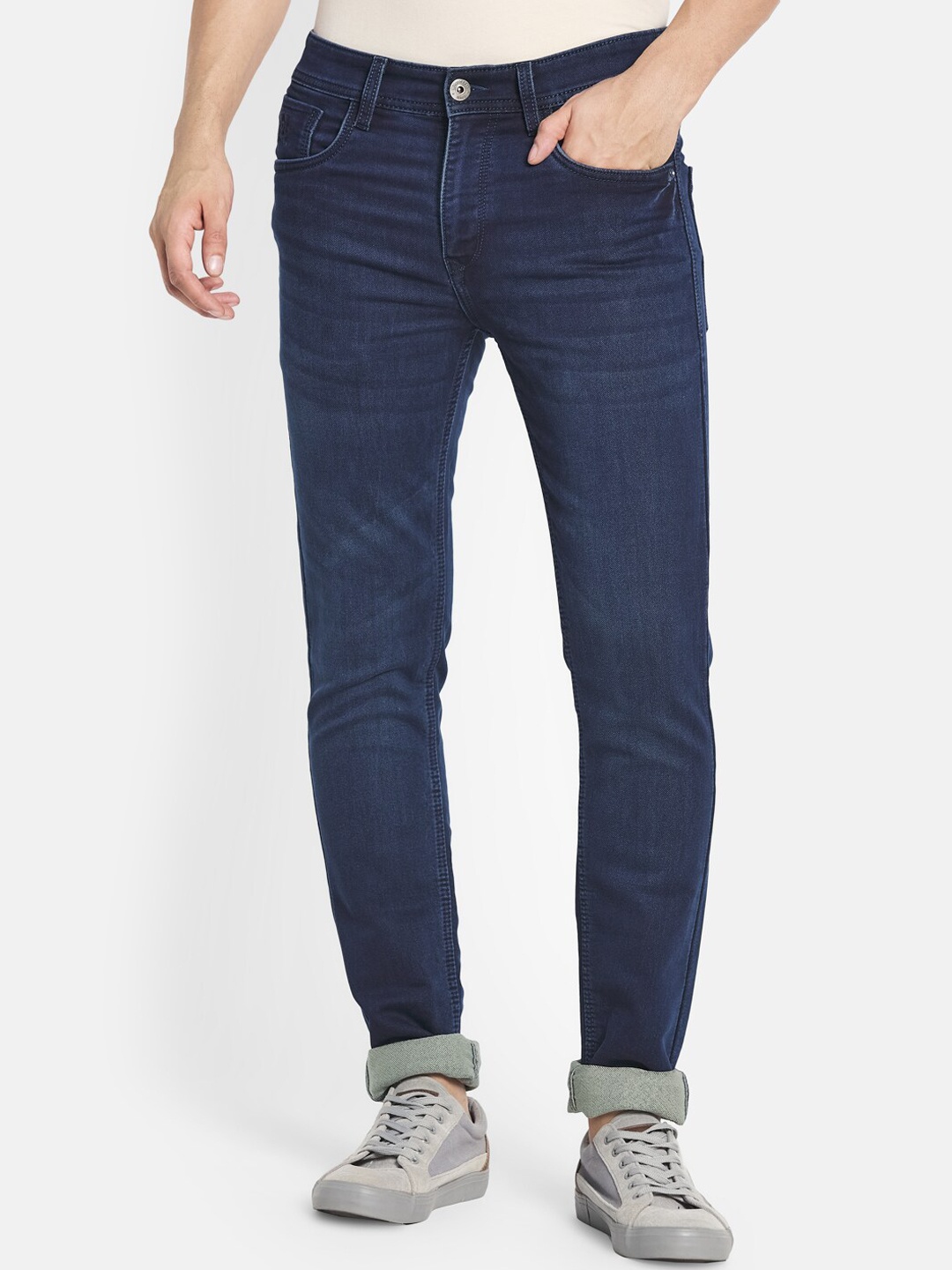 

Monte Carlo Men Blue Skinny Fit Jeans