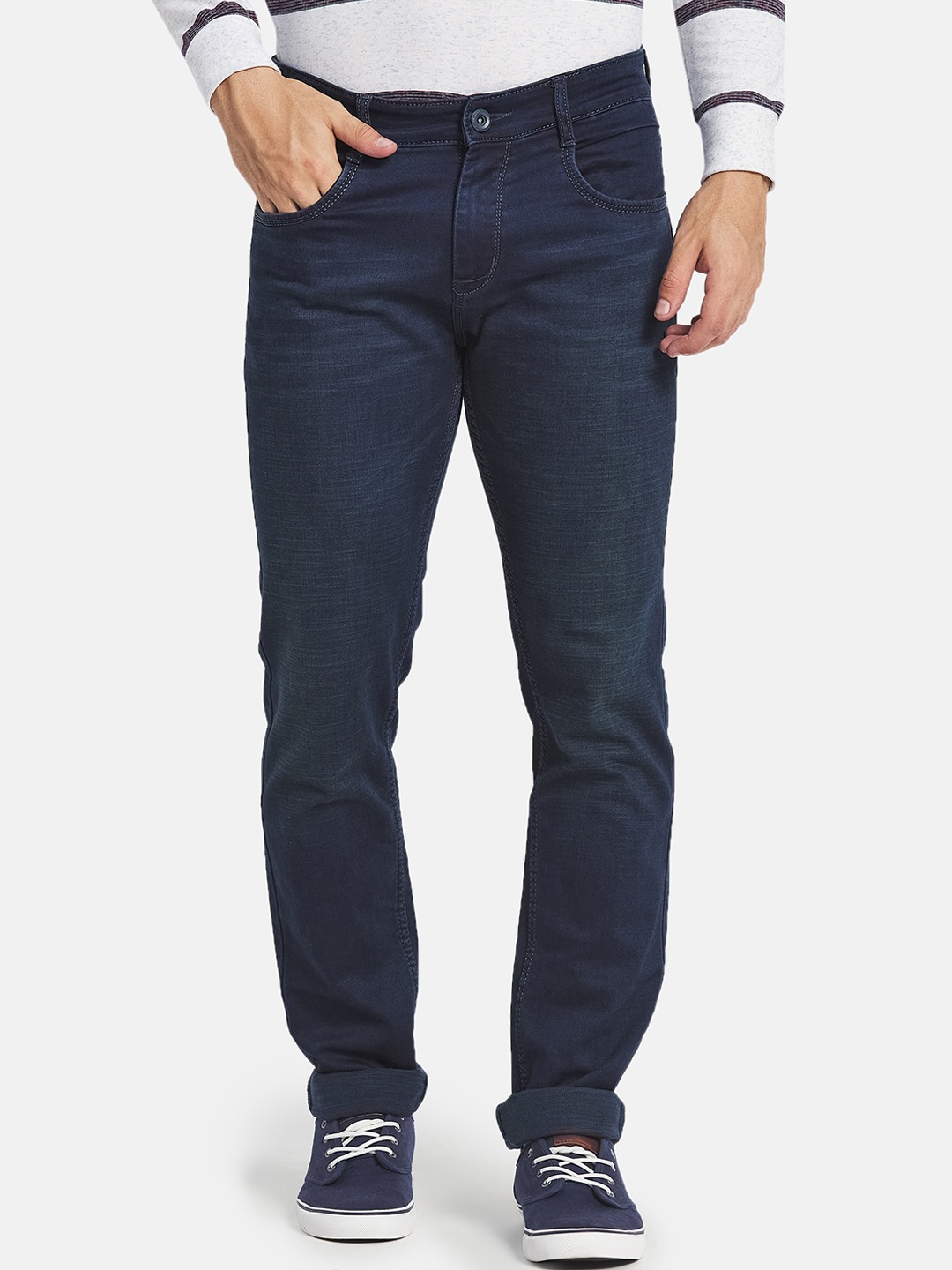 

Monte Carlo Men Blue Skinny Fit Jeans