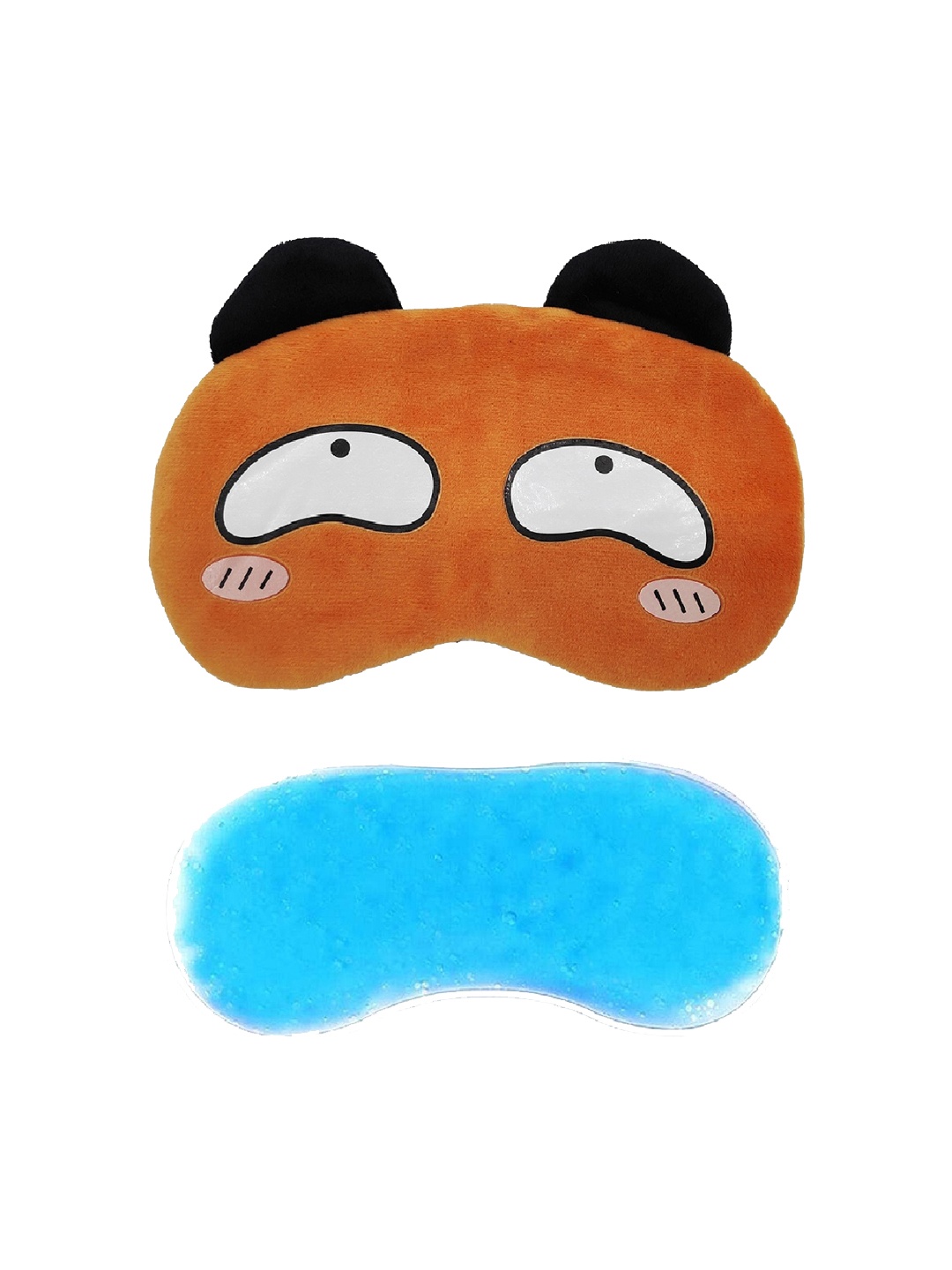 

JENNA Orange Sleeping Eye Mask With Gel
