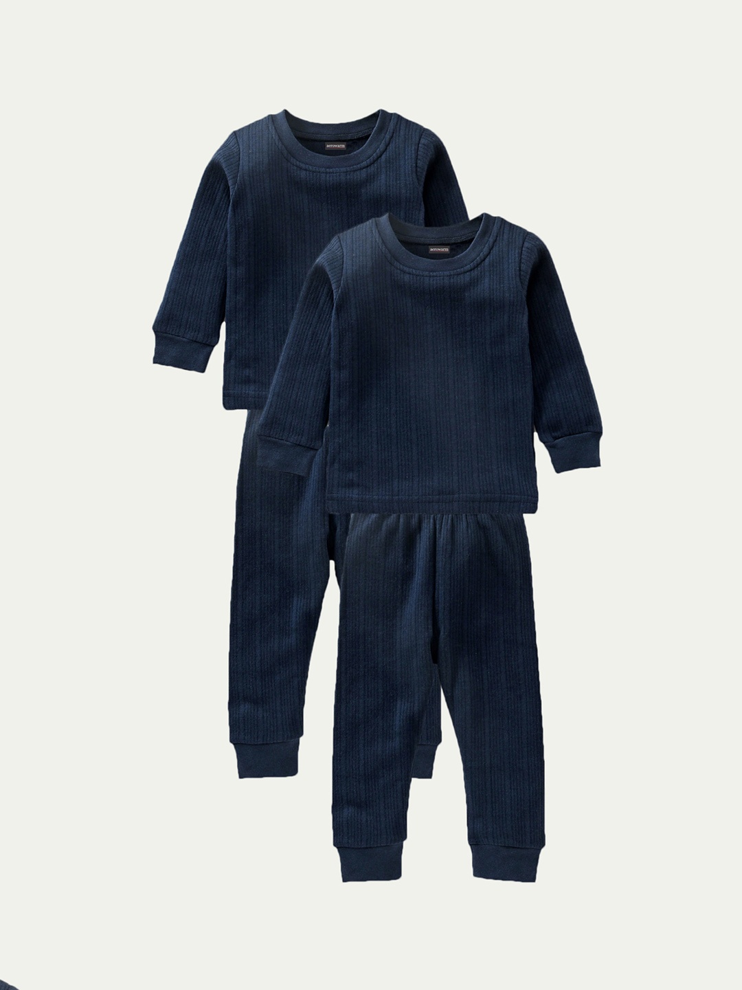 

Aerowarm Kids Pack Of 2 Navy Blue Thermal Set