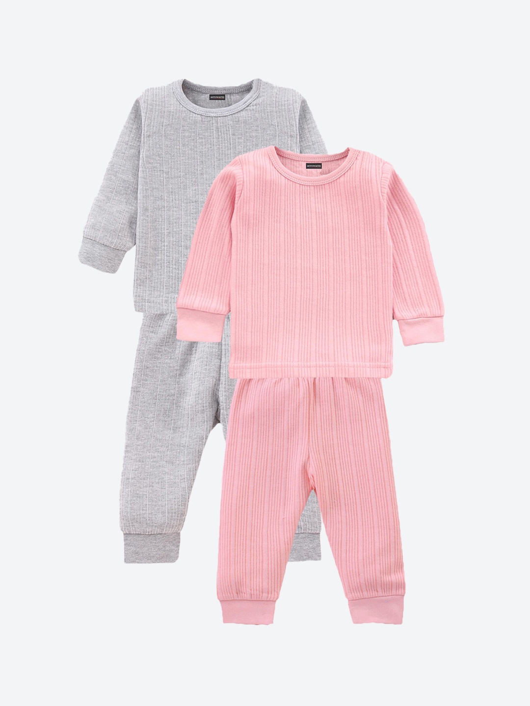 

Aerowarm Kids Grey & Pink Pack Of 2 Thermal Set