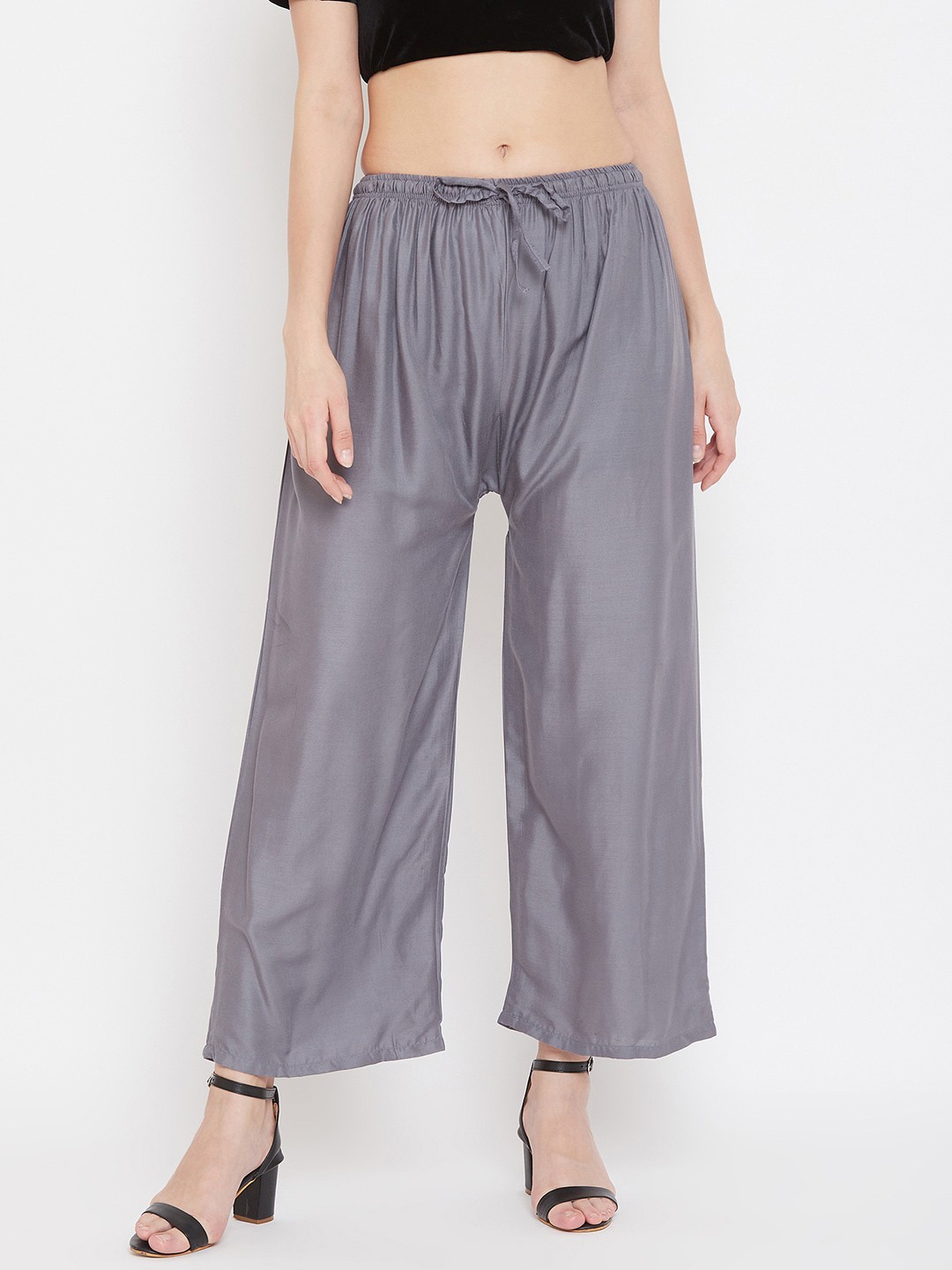 

Clora Creation Women Grey Ethnic Palazzos