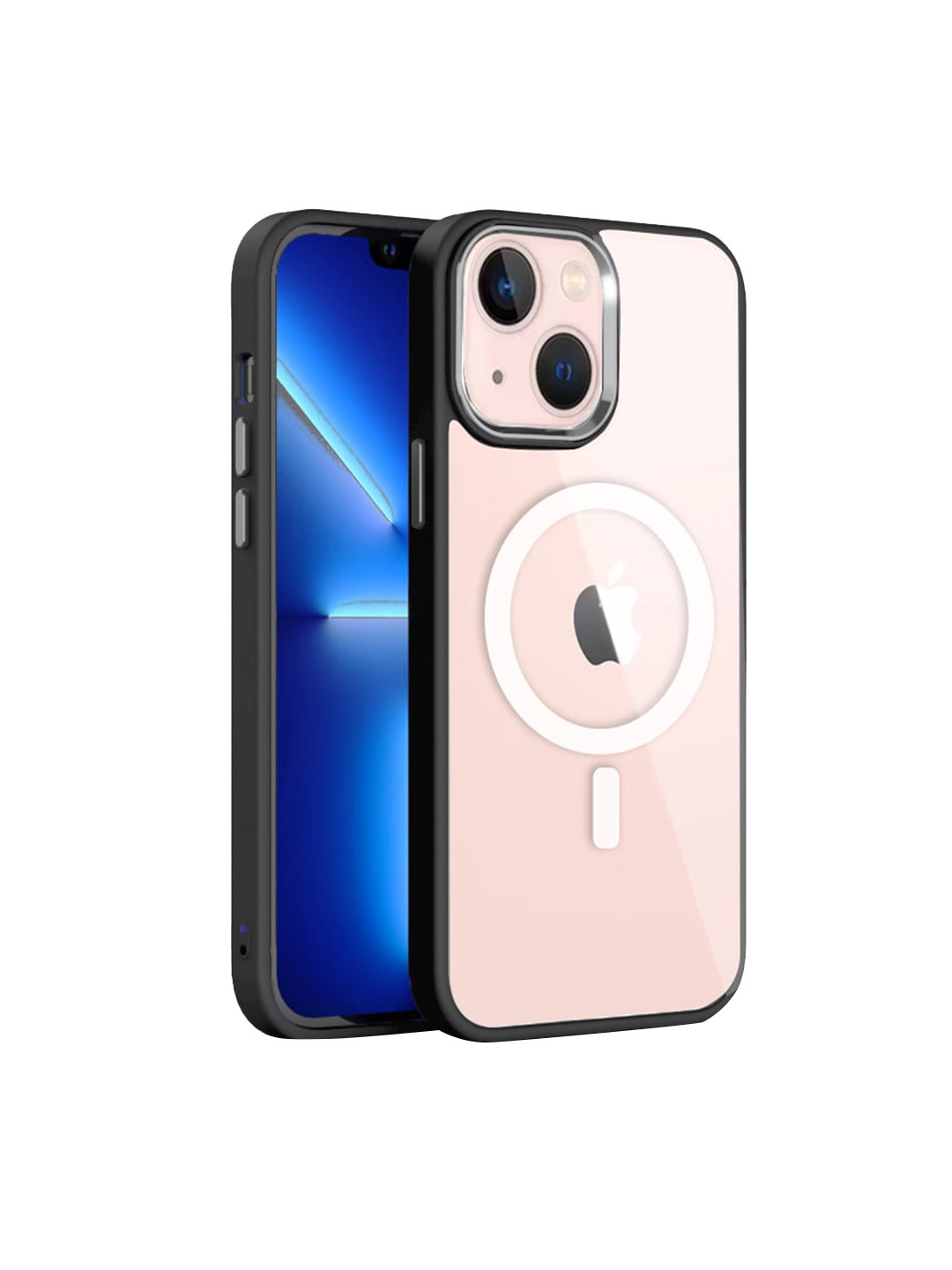 

Karwan Black iPhone 13 Mobile Back Case