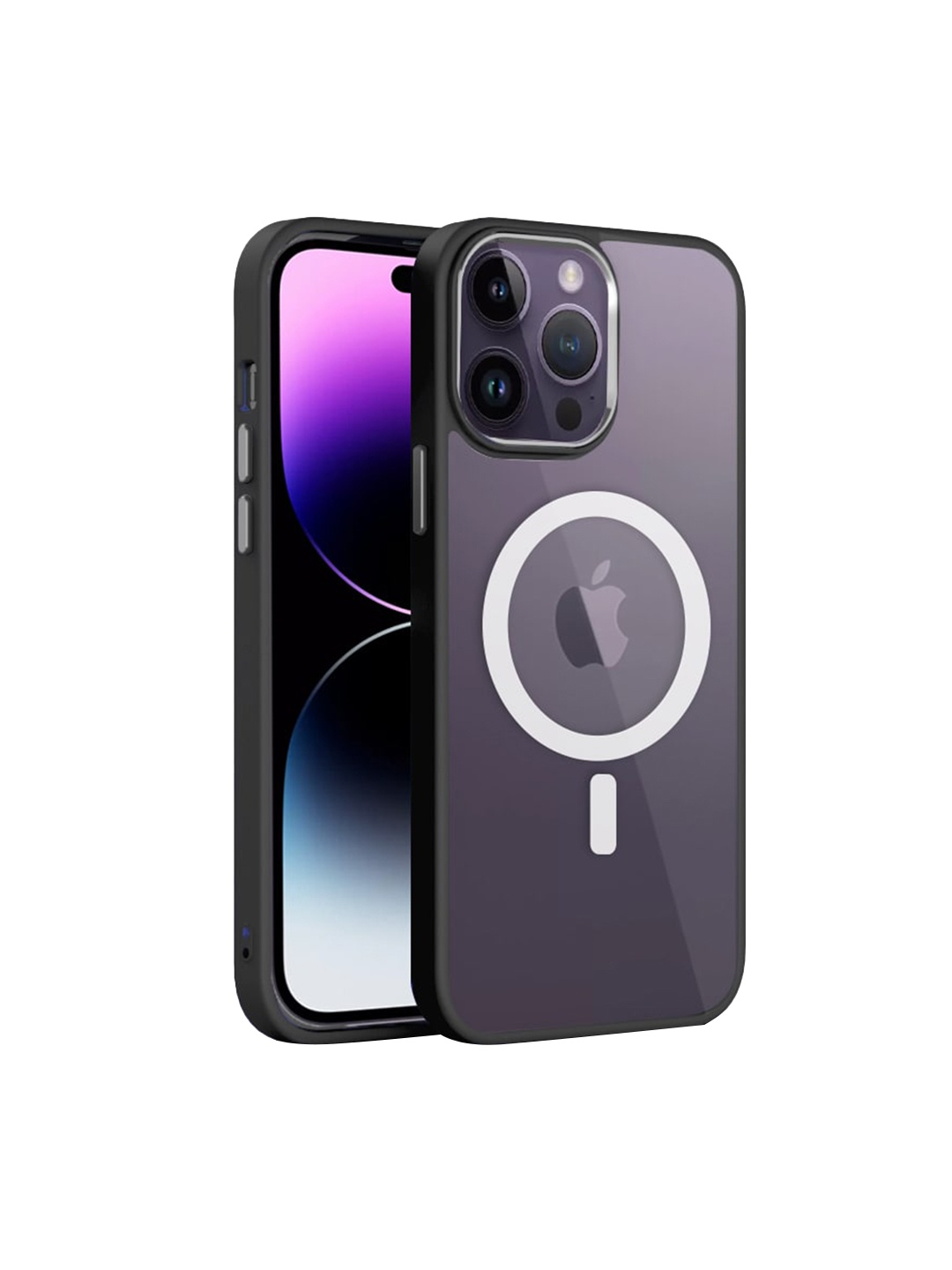 

Karwan Black Solid iPhone 14 Pro Phone Back Cover