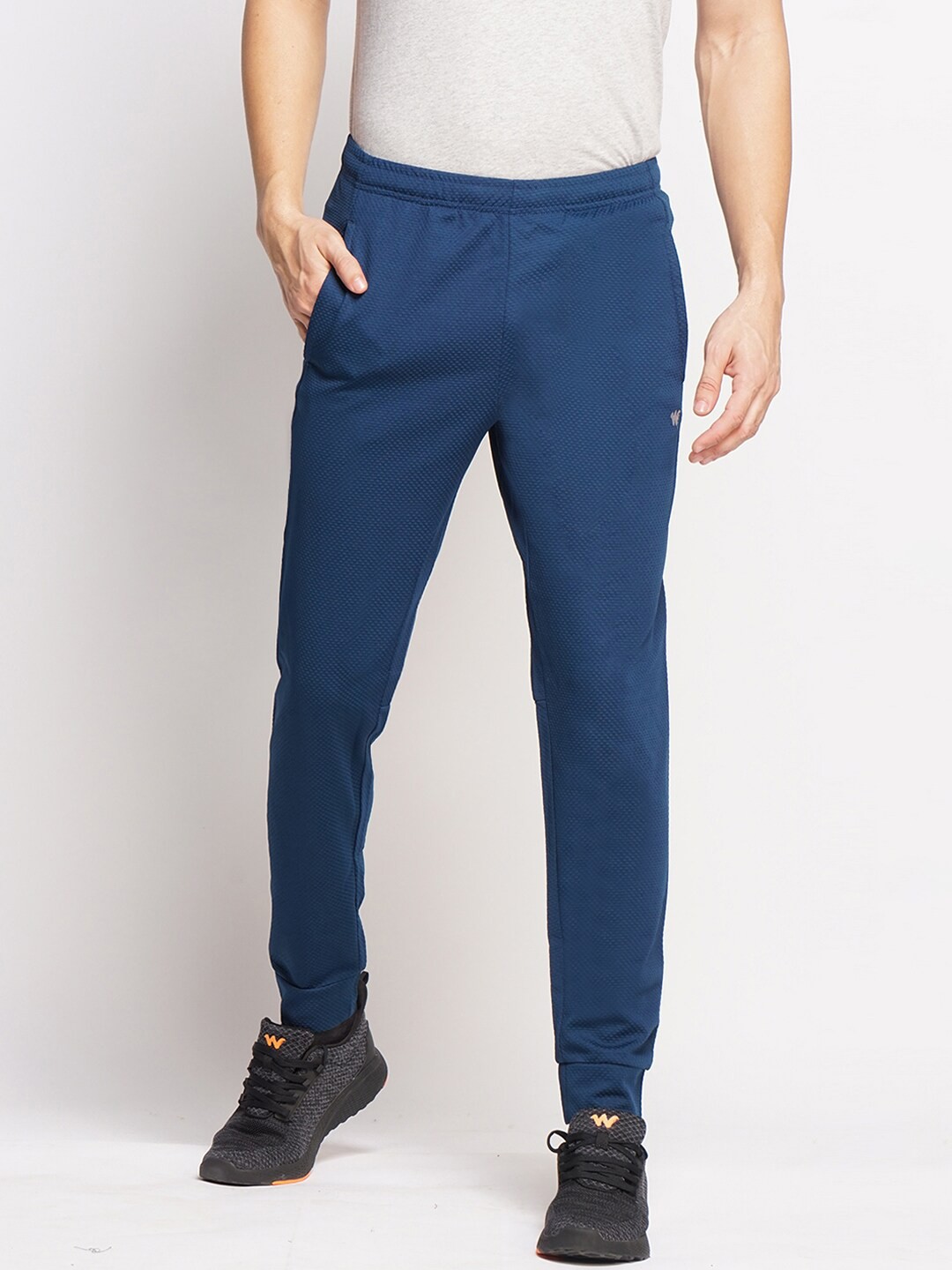 

Wildcraft Men Navy Blue Sports Track Pants