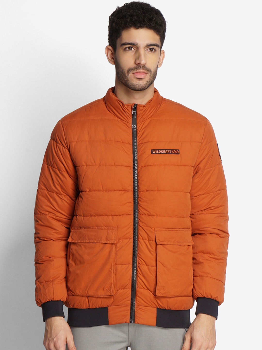

Wildcraft Men Rust Insulator Bomber Jacket