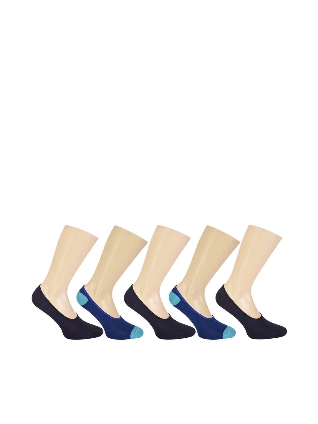 

FOOTPRINTS Pack Of 5 Shoe Liner Socks, Black