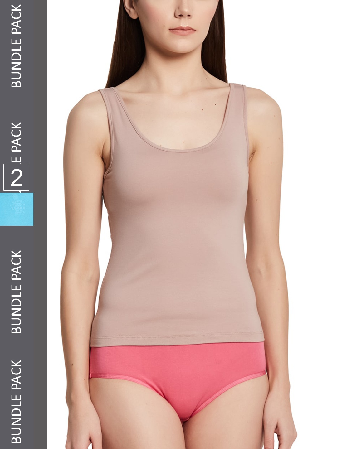 

UNMADE Women Pack of 2 Assorted Hipster Briefs