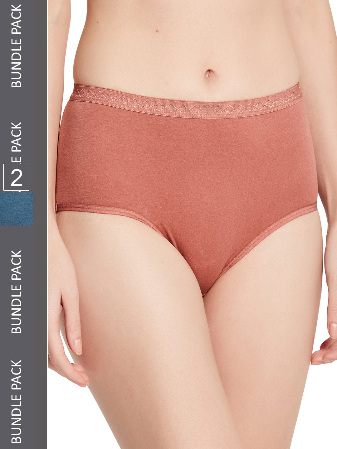 

UNMADE Women Pack Of 2 Assorted Hipster Briefs